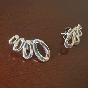 Ippolita silver earrings